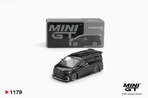 MINI GT 1/64 TOYOTA ALPHARD 40 KUHL 2025 BLACK LHD (MGT01179-L)