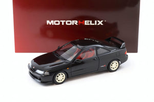MOTORHELIX - 1/18 - HONDA - INTEGRA TYPE-R (DC2) 1997 - BLACK (M85203)