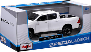 Maisto 1:27 Toyota Hilux PICK-UP 2021 White (32920WH)