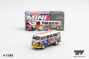 Mini GT 1:64 Volkswagen T1 Microbus Mizu Design (MGT01191-L)