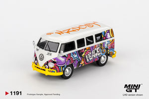Mini GT 1:64 Volkswagen T1 Microbus Mizu Design (MGT01191-L)