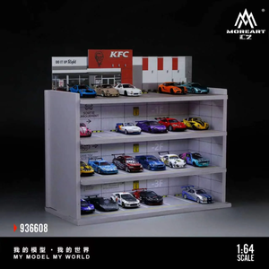MoreArt 1:64 SCENE H OF A JAPANESE PARKING BUIDING (MO936608)