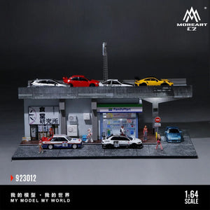 MoreArt 1:64 - High-Rise Bridge Scene Model from Whole Foods High-Rise Bridge Scene (MO923012)