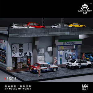 MoreArt 1:64 - High-Rise Bridge Scene Model from Whole Foods High-Rise Bridge Scene (MO923012)