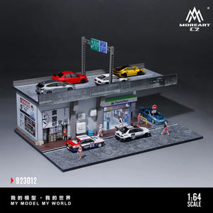 MoreArt 1:64 - High-Rise Bridge Scene Model from Whole Foods High-Rise Bridge Scene (MO923012)