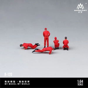 MoreArt 1:64 Racing Team Maintenance Personnel C Set (MO223120)