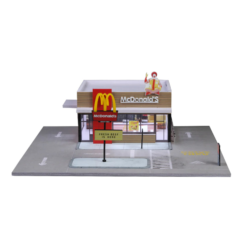 MoreArt 1:64 McDonald's Scene