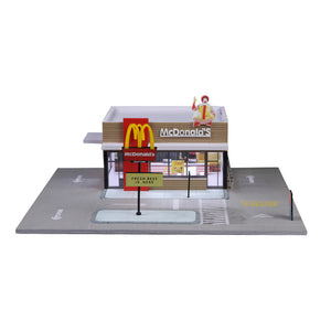MoreArt 1:64 McDonald's Scene