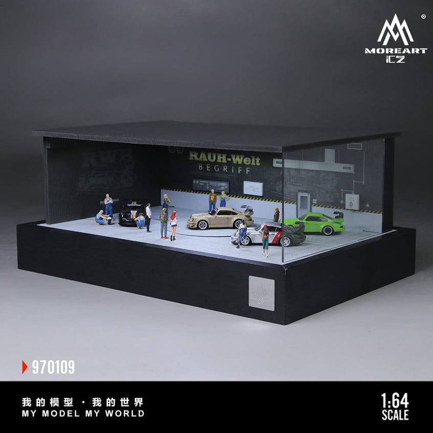 MoreArt 1:64 RWB Turntable Scene