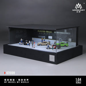 MoreArt 1:64 RWB Turntable Scene