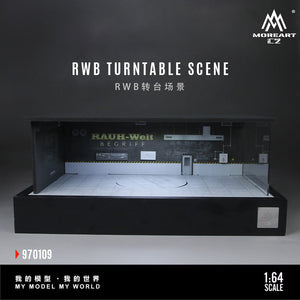 MoreArt 1:64 RWB Turntable Scene