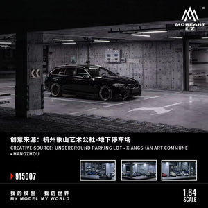 MoreArt 1:64 Underground Parking Garage Scene 07