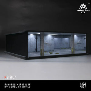 MoreArt 1:64 Underground Parking Garage Scene 07