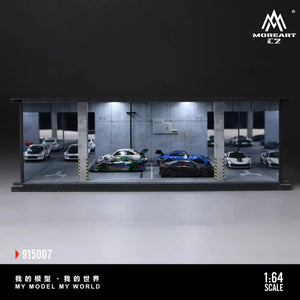 MoreArt 1:64 Underground Parking Garage Scene 07