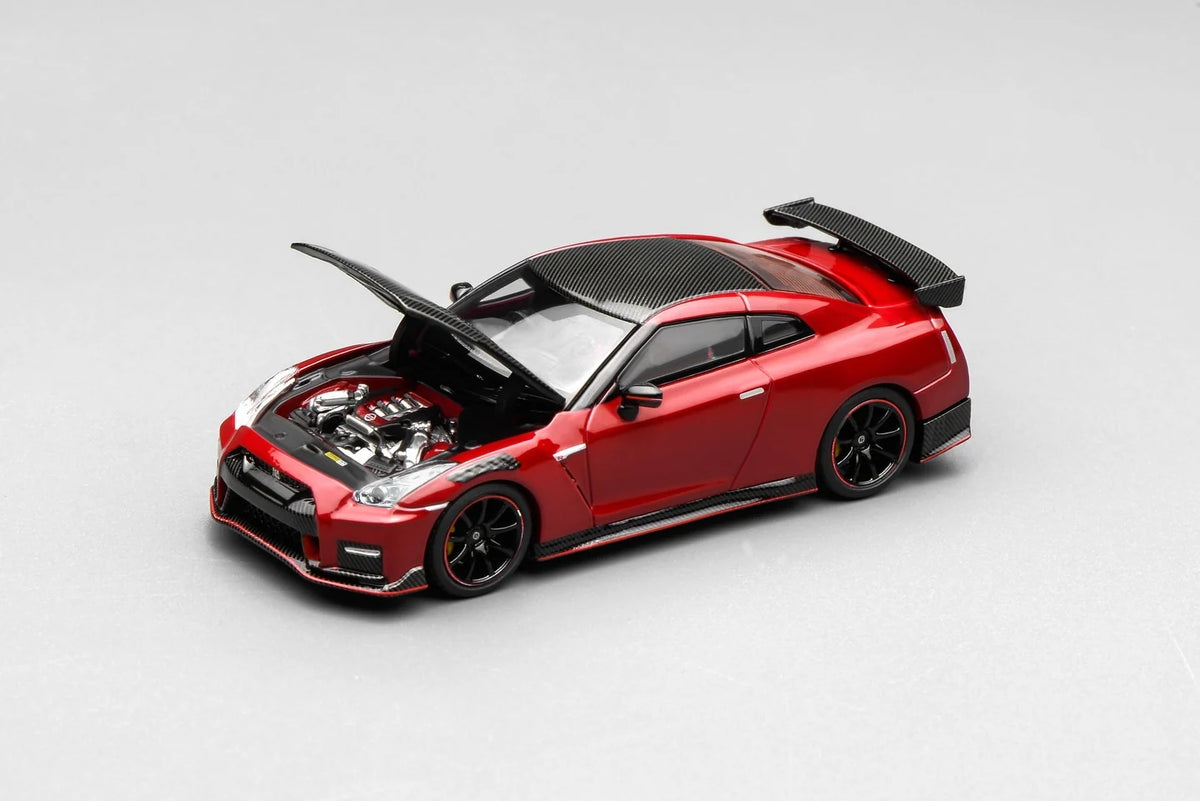 Motorhelix 1/64 Nissan GT-R NISMO (R35) Special Edition 2022 NISMO Vibrant Red (M63522)