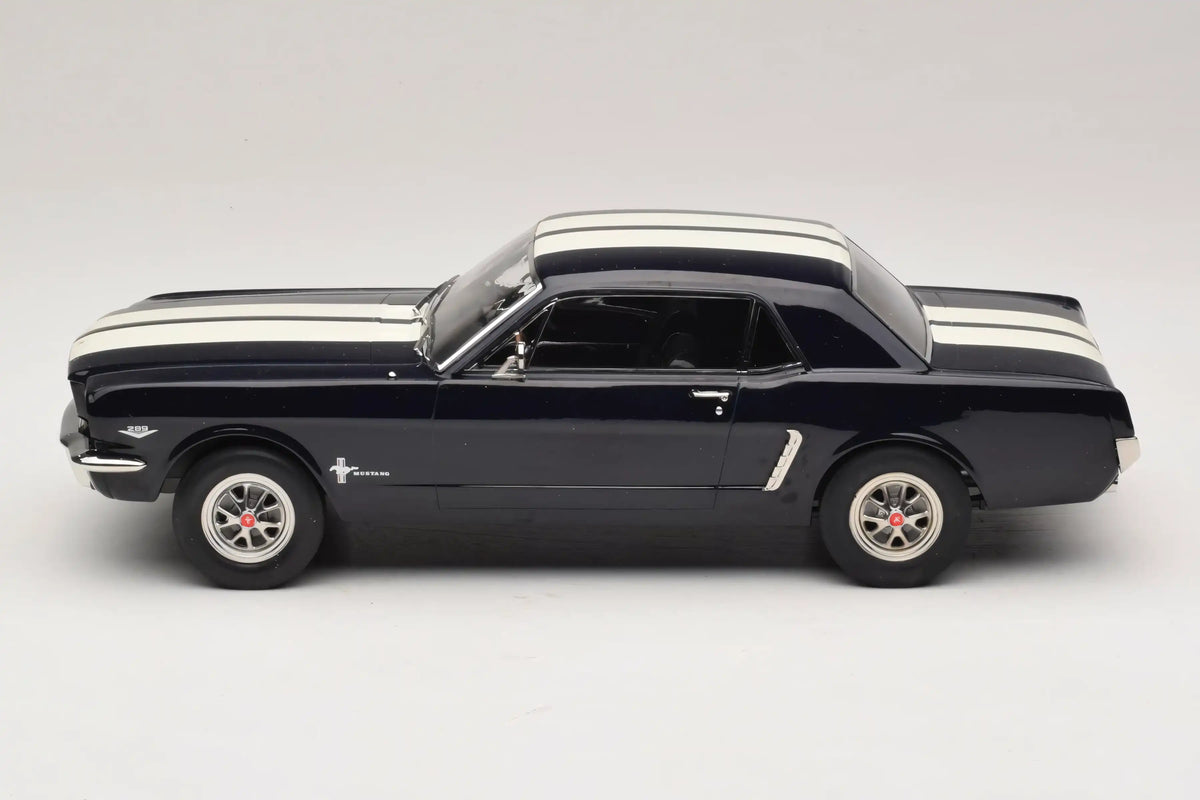NOREV 1/18 FORD MUSTANG COUPÉ 1966 NIGHTMIST BLUE METALLIC (182805)