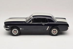 NOREV 1/18 FORD MUSTANG COUPÉ 1966 NIGHTMIST BLUE METALLIC (182805)