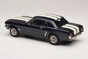NOREV 1/18 FORD MUSTANG COUPÉ 1966 NIGHTMIST BLUE METALLIC (182805)
