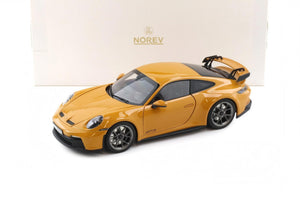 NOREV 1/18 PORSCHE 911 (992) GT3 COUPE 2021 BAHAMA YELLOW (187387)
