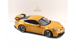 NOREV 1/18 PORSCHE 911 (992) GT3 COUPE 2021 BAHAMA YELLOW (187387)