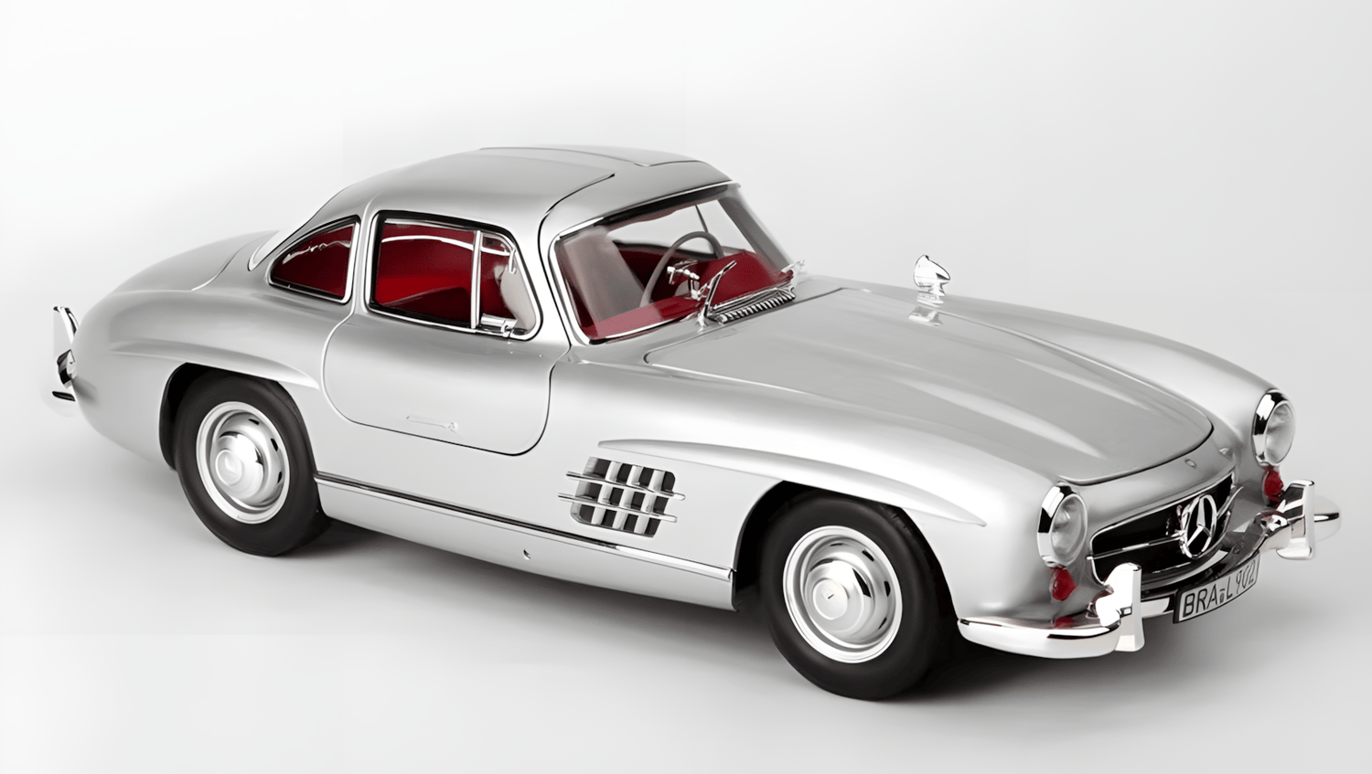 Norev 1:18 Mercedes-Benz 300 SL 1954 Silver (183857)