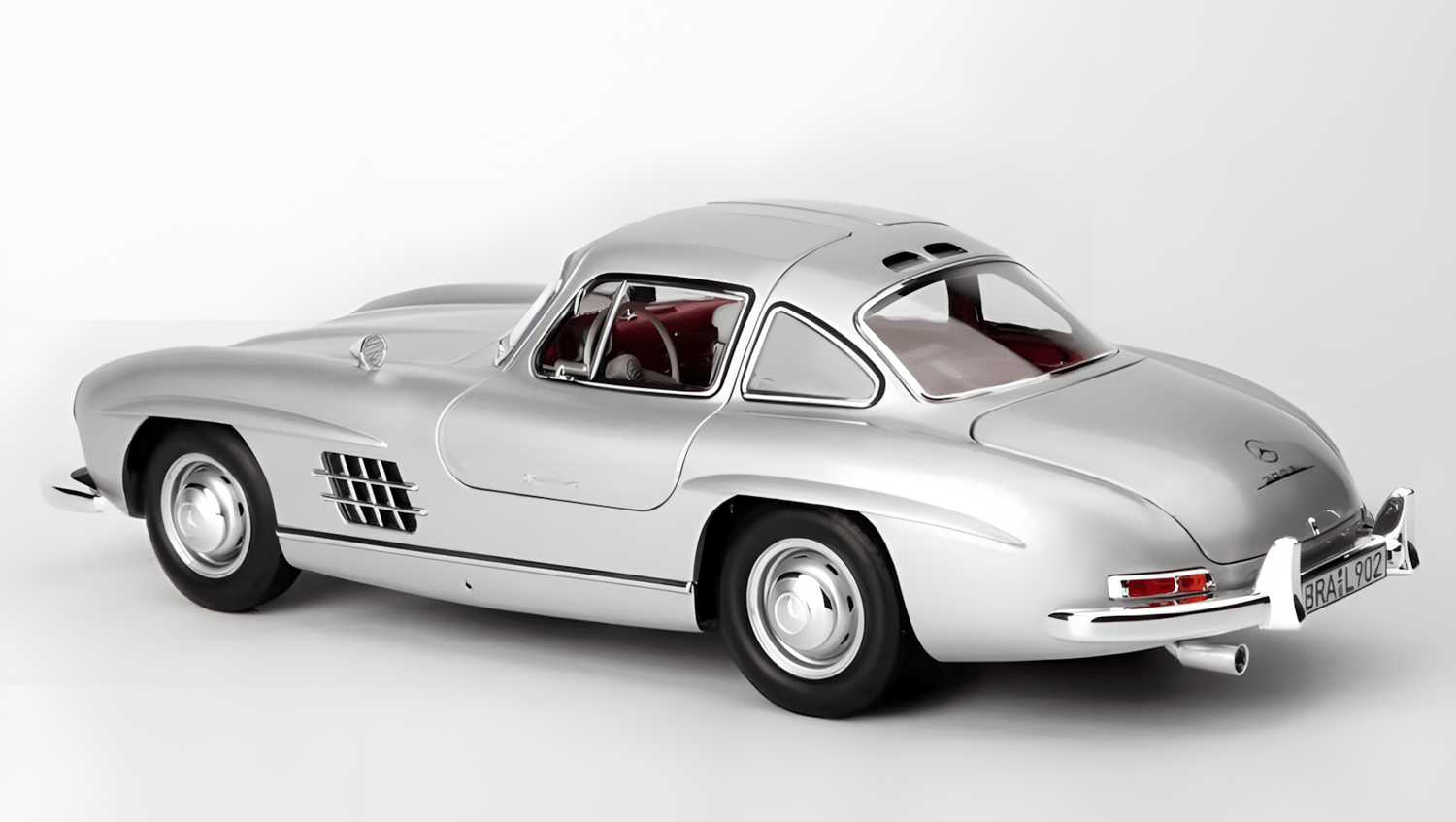 Norev 1:18 Mercedes-Benz 300 SL 1954 Silver (183857)