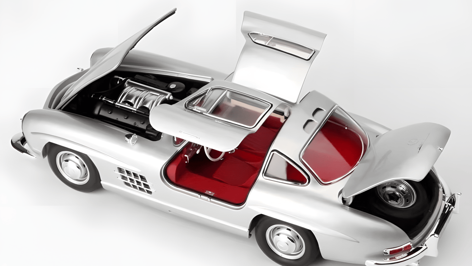 Norev 1:18 Mercedes-Benz 300 SL 1954 Silver (183857)