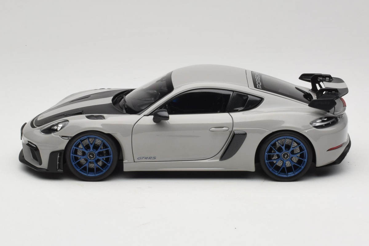 Norev 1:18 Porsche 718 Cayman 982 GT4 RS Weissach Package Chalk (187253)