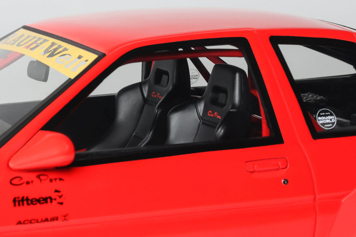 OTTOmobile 1:18 TOYOTA AE86 SPRINTER TRUENO WIDEBODY FERRARI ROSSO CORSA 1986 (OT1278)
