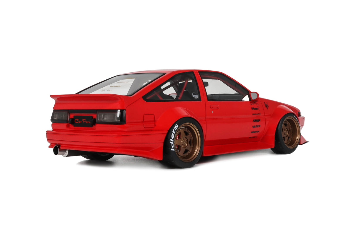 OTTOmobile 1:18 TOYOTA AE86 SPRINTER TRUENO WIDEBODY FERRARI ROSSO CORSA 1986 (OT1278)