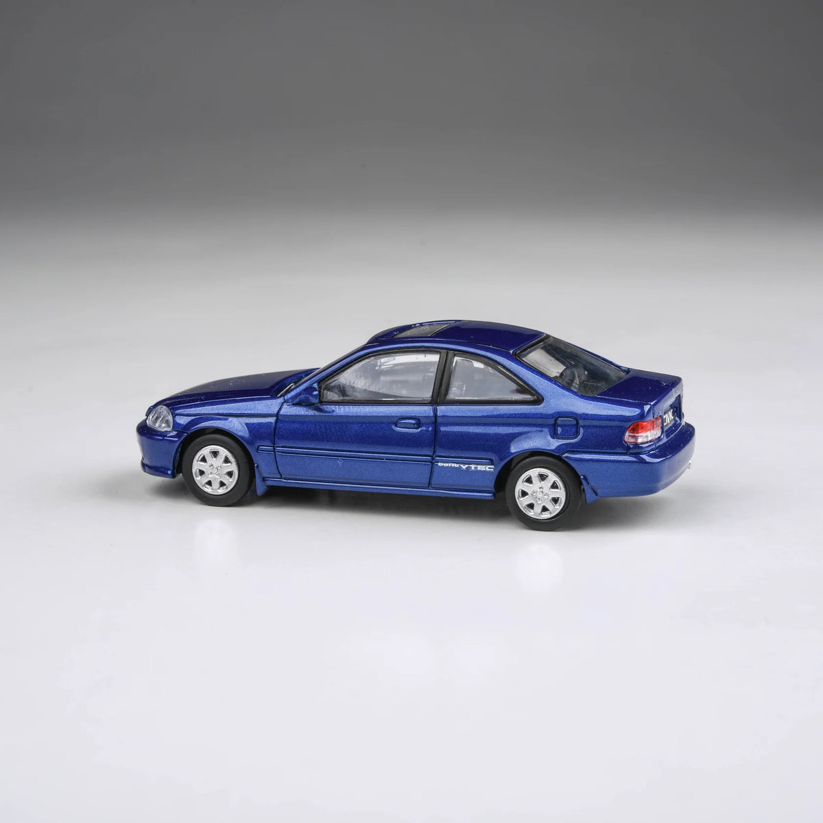 PARA64 1:64 1999 Honda Civic Si Coupe EM1 Electron Blue Pearl wingless (PA-55629-LHD)