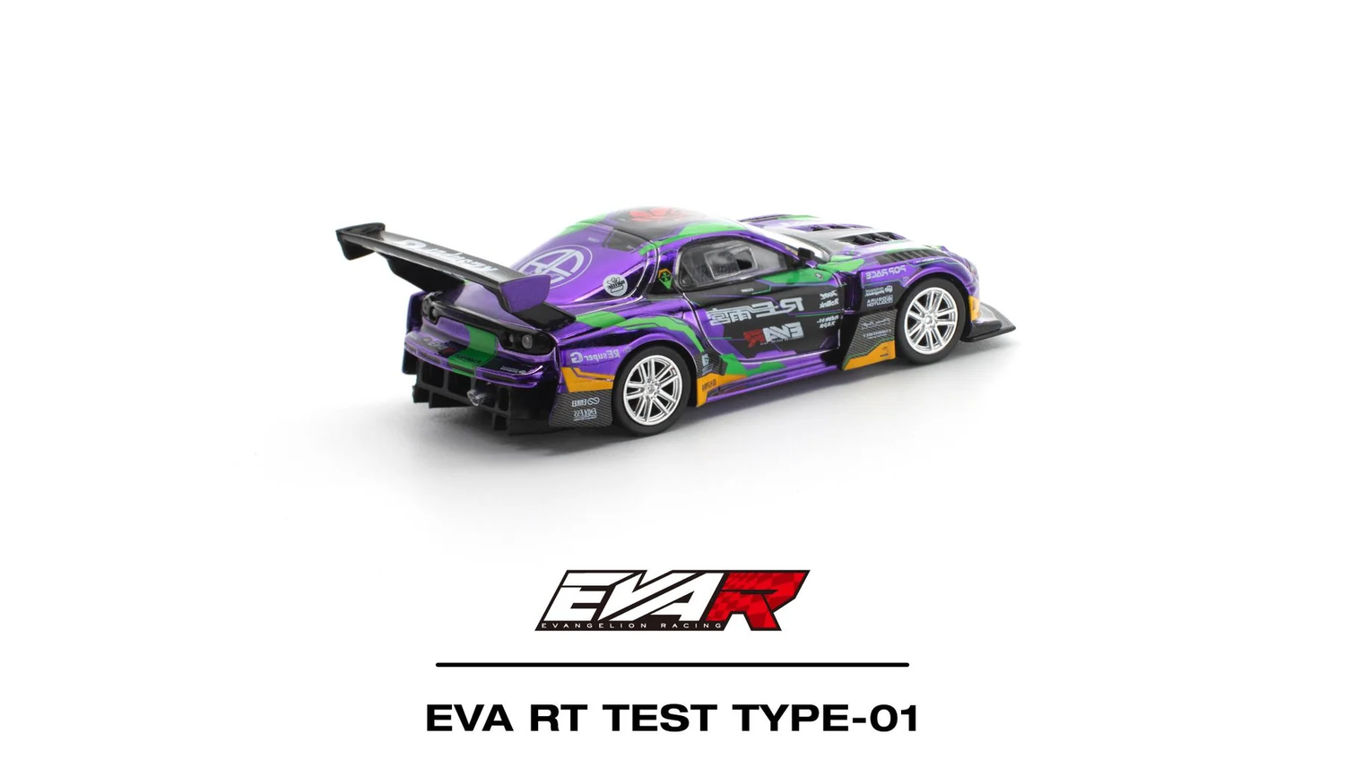 POPRACE 1:64 EVA RT TEST TYPE-01 POP RACE RE SUPER G TIME ATTACK (PR640501)