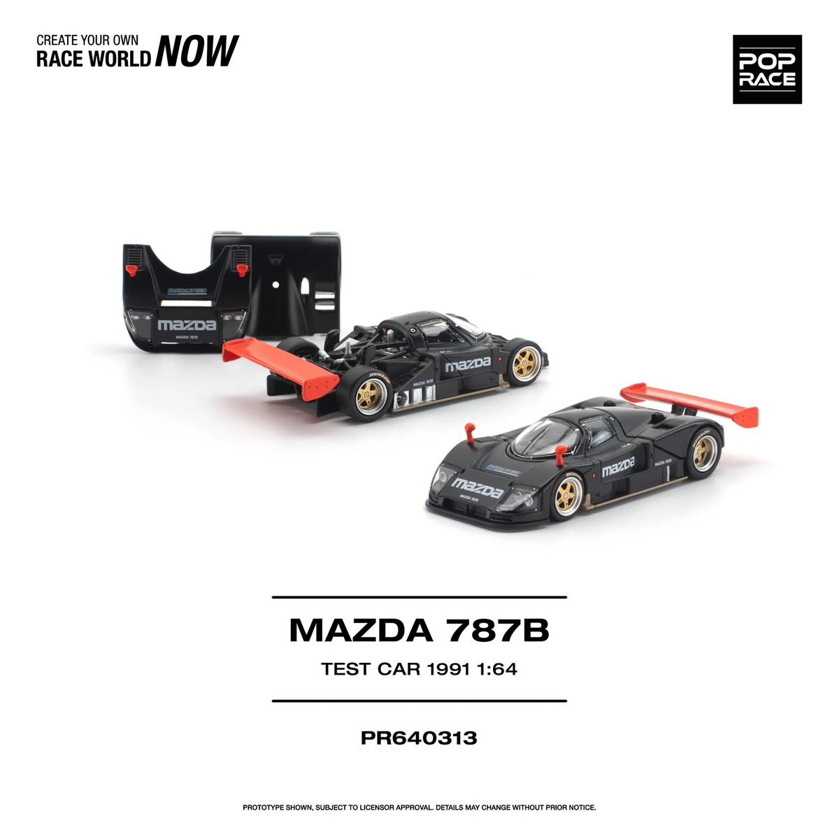 POPRACE 1:64 Mazda 787B (PR640313)