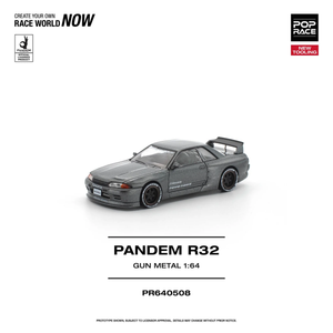 POPRACE 1:64 Nissan PANDEM R32 (PR640508)