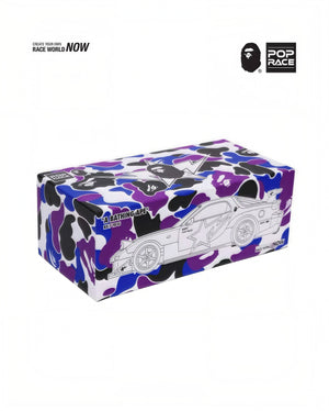 POPRACE x BAPE 1:64 Mazda RX-7 FD3S Re-Amemiya BAPE STORE Hong Kong 20th Anniversary Special Edition (PR640493)