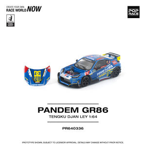 POPRACE 1/64 PANDEM GR 86 TENGKU DJAN LEY (PR640336)