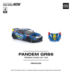 POPRACE 1/64 PANDEM GR 86 TENGKU DJAN LEY (PR640336)