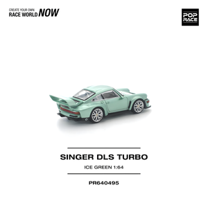 POPRACE 1/64 SINGER DLS TURBO ICE GREEN (PR640495)