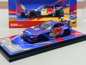 RM 1-64 Mercedes-Benz AMG GTS #3 Max Verstappen Race Car Diecast Car Model