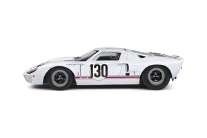 Solido 1:18 Ford Gt40 Mk1 White Targa Florio 1967 (S1803009)