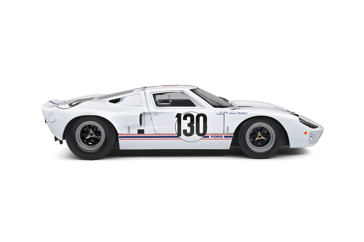 Solido 1:18 Ford Gt40 Mk1 White Targa Florio 1967 (S1803009)