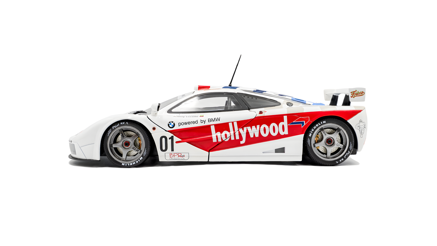Solido 1:18 MCLAREN F1 GTR SHORT TAIL WHITE #01 N.PIQUET / J.CECOTTO 2 HORAS DE BRASILIA 1996 (S1804111)