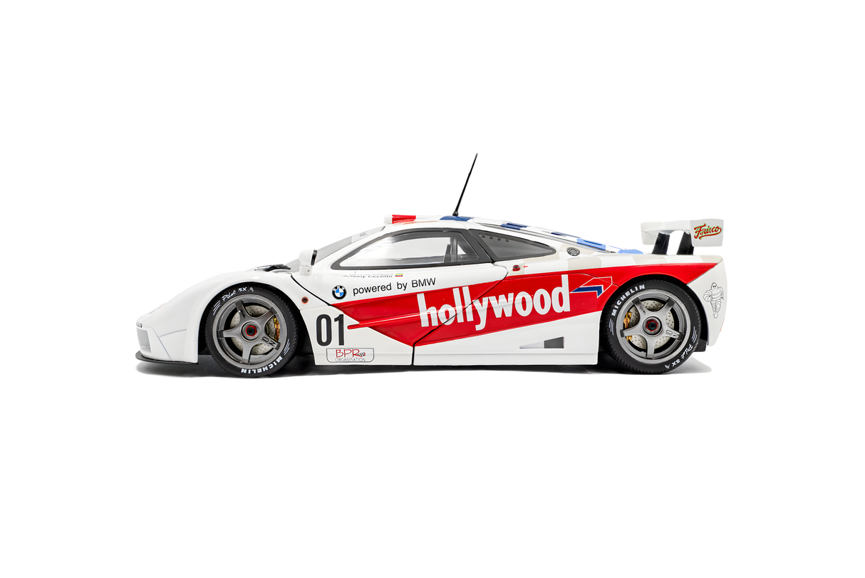 Solido 1:18 MCLAREN F1 GTR SHORT TAIL WHITE #01 N.PIQUET / J.CECOTTO 2 HORAS DE BRASILIA 1996 (S1804111)