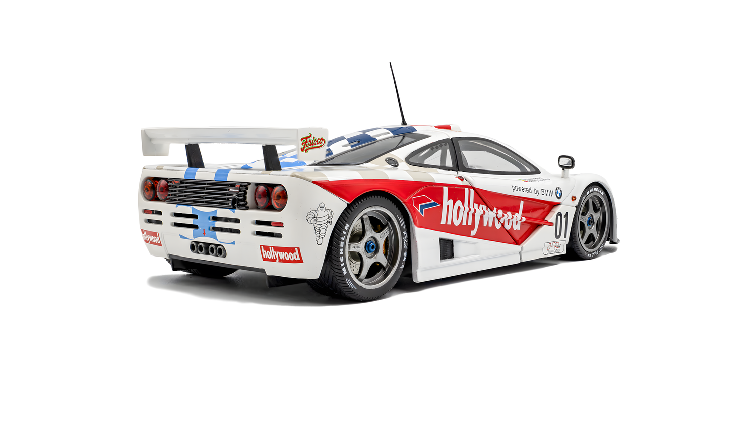 Solido 1:18 MCLAREN F1 GTR SHORT TAIL WHITE #01 N.PIQUET / J.CECOTTO 2 HORAS DE BRASILIA 1996 (S1804111)