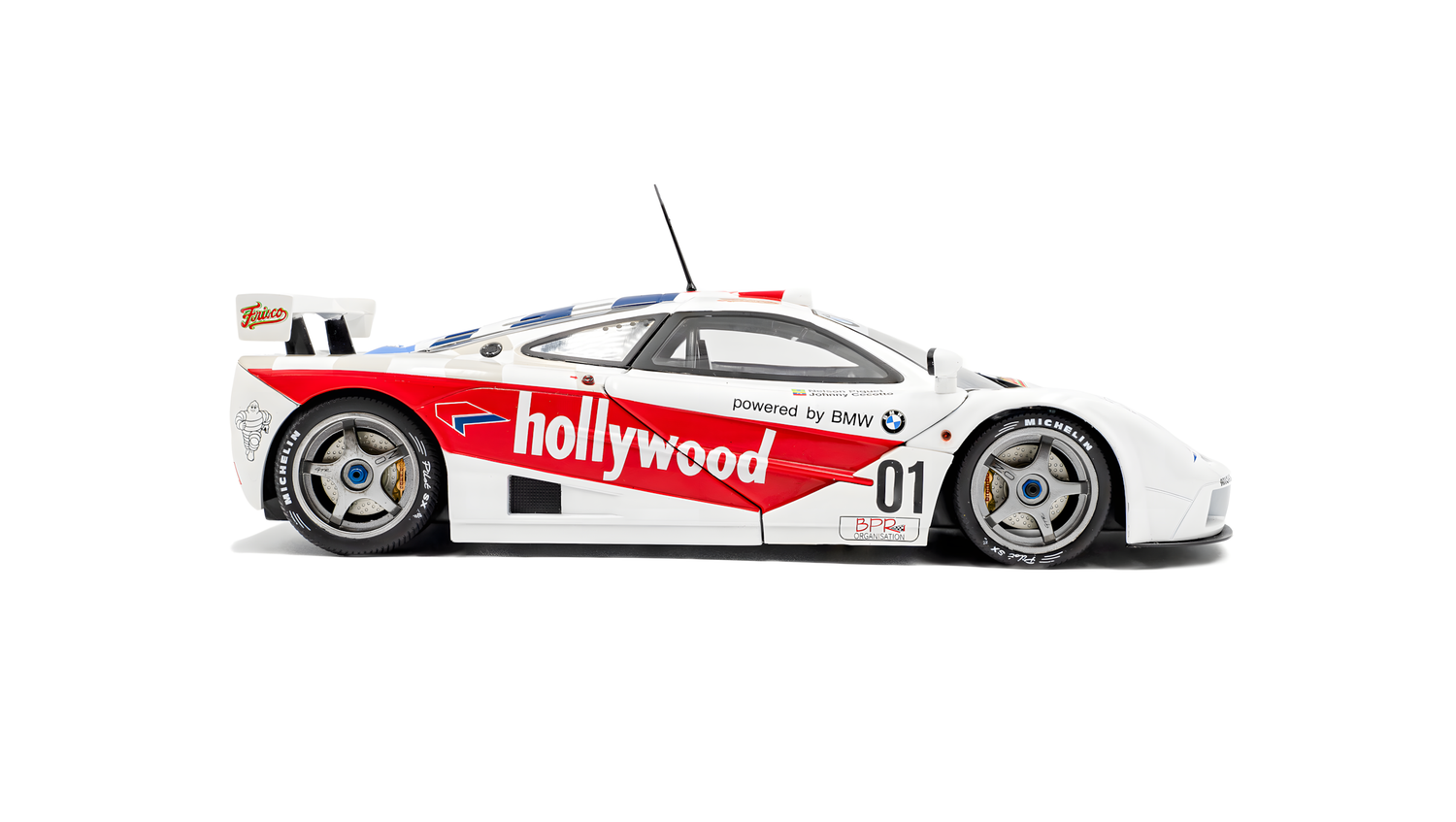 Solido 1:18 MCLAREN F1 GTR SHORT TAIL WHITE #01 N.PIQUET / J.CECOTTO 2 HORAS DE BRASILIA 1996 (S1804111)