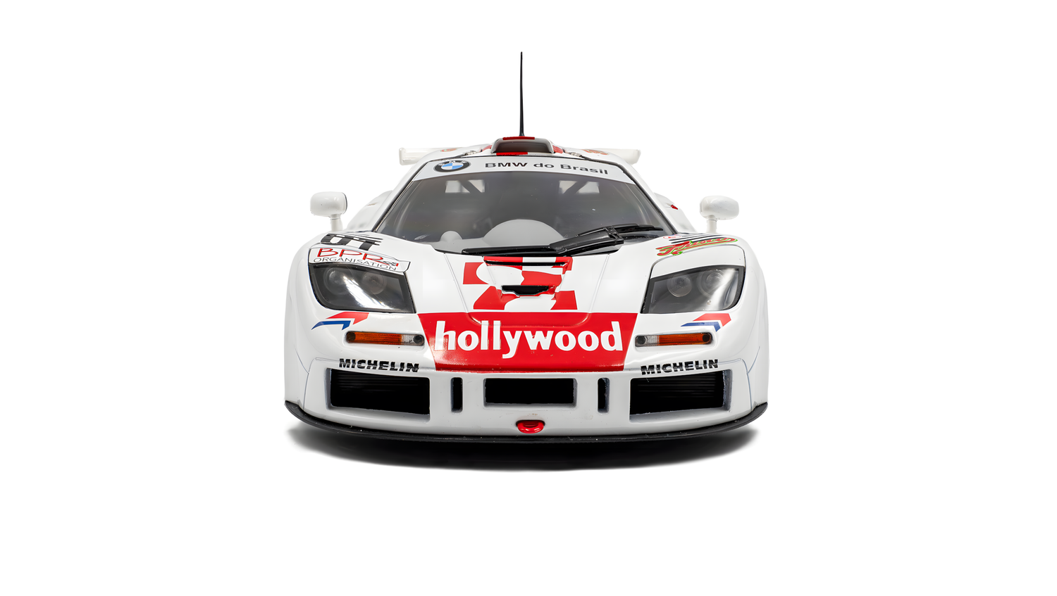 Solido 1:18 MCLAREN F1 GTR SHORT TAIL WHITE #01 N.PIQUET / J.CECOTTO 2 HORAS DE BRASILIA 1996 (S1804111)