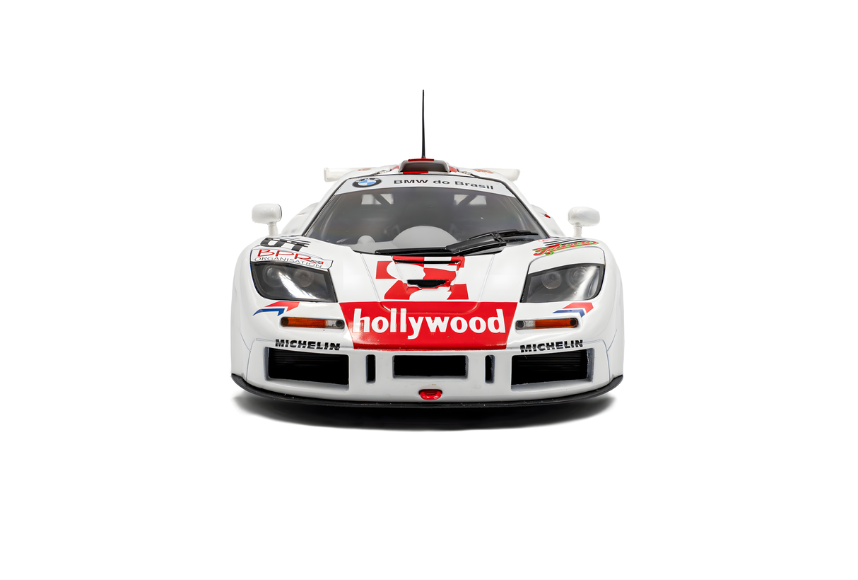 Solido 1:18 MCLAREN F1 GTR SHORT TAIL WHITE #01 N.PIQUET / J.CECOTTO 2 HORAS DE BRASILIA 1996 (S1804111)