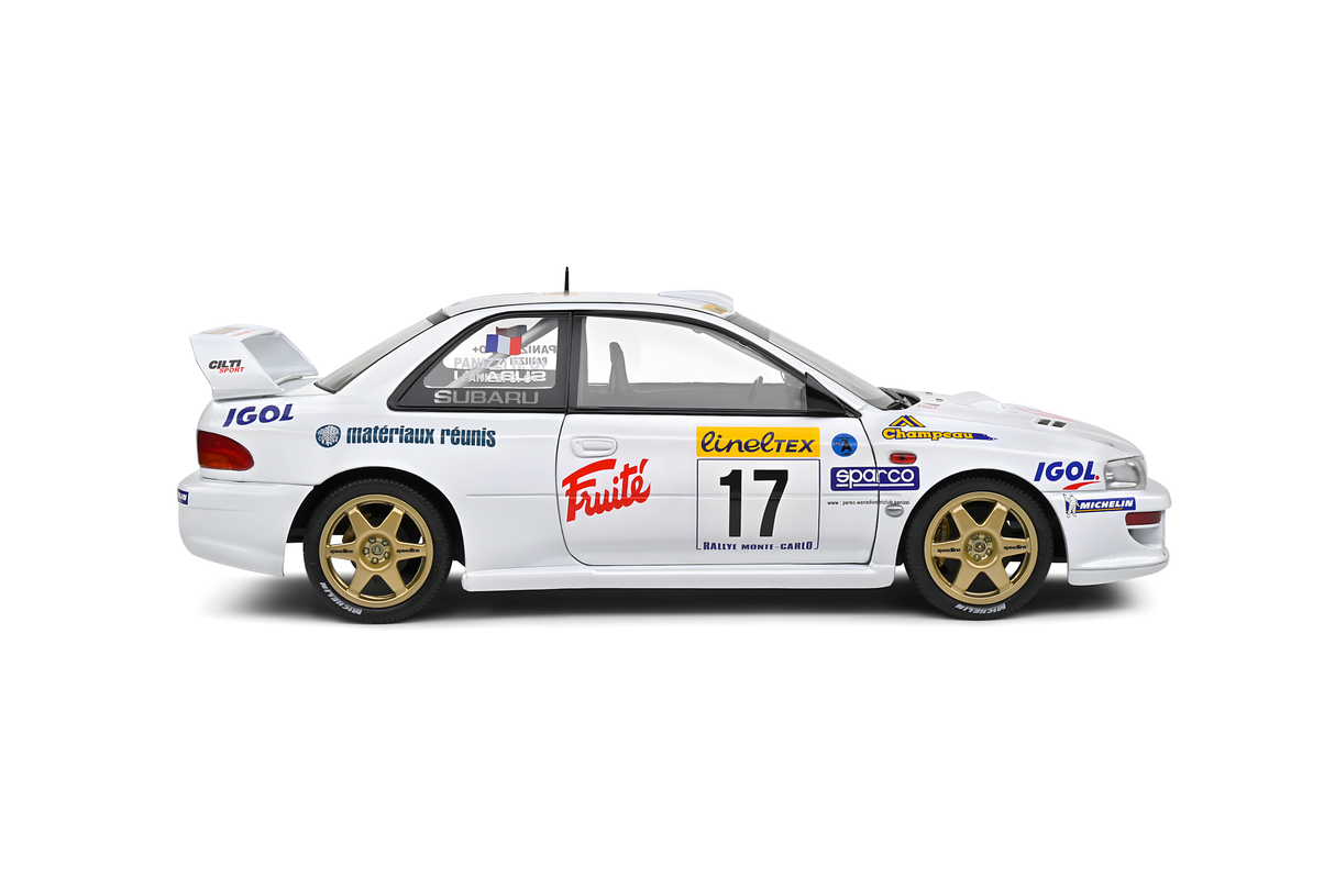 Solido 1:18 SUBARU IMPREZA S5 WRC99 22B BLUE #17 PANIZZI/PANIZZI RALLYE MONTE CARLO 1999 (S1807407)