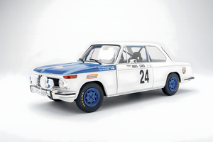 Solido 1:18 BMW 2002 TII WHITE #24 T.MAKINEN/P.EASTER RALLYE MONTE-CARLO 1969 (S1808603)