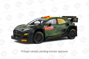Solido 1:18 FORD PUMA RALLY1 HYBRID BLACK #7 BERTELLI/SCATTOLIN RALLY NEW ZEALAND 2022  (S1809505)